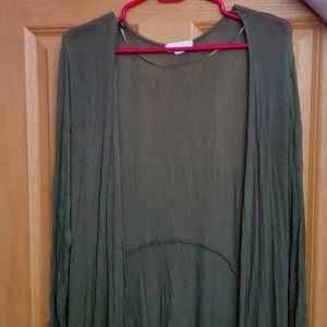Like New - Olive Green - S - Sun & Shadow Cardigan